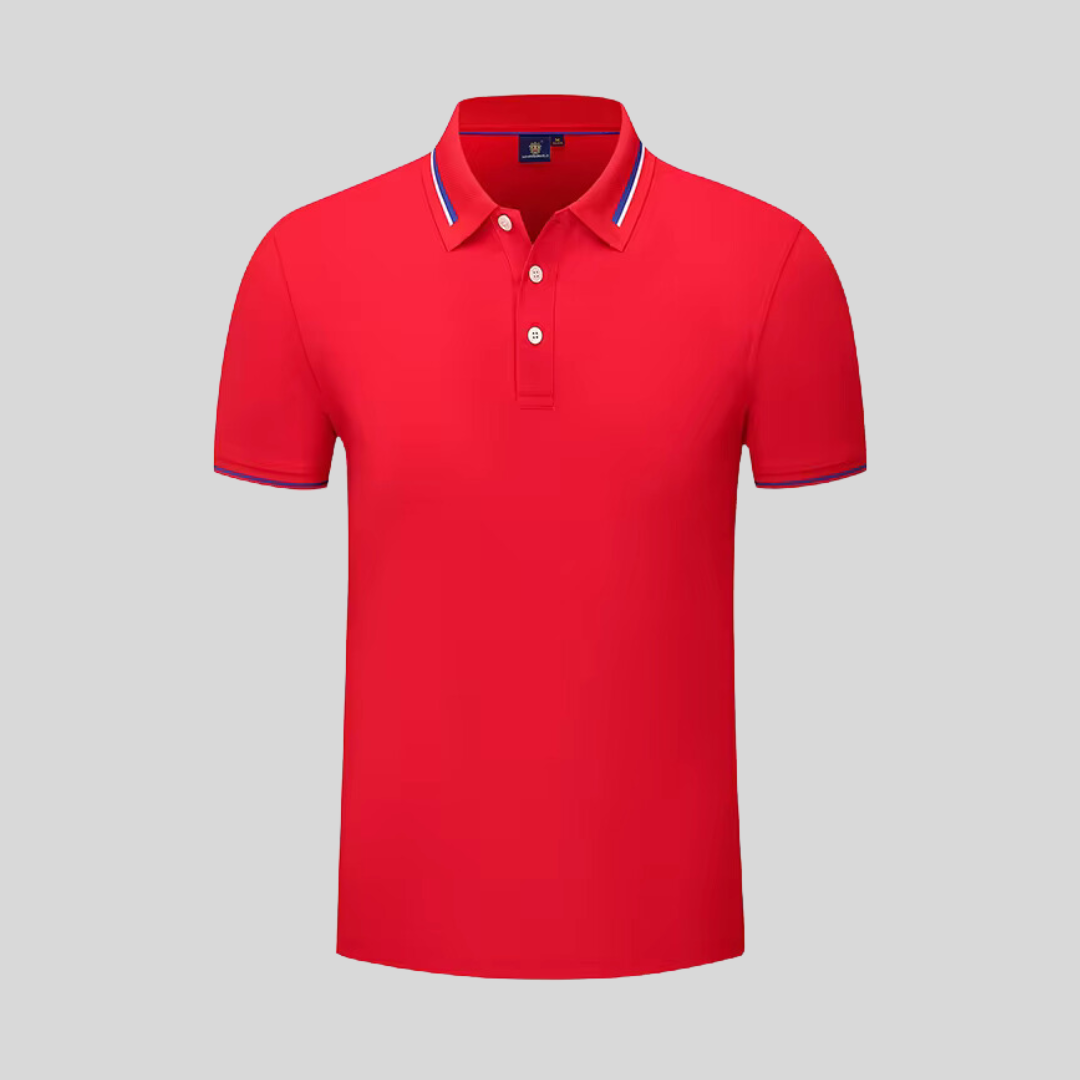 Polo T-Shirt - Red, M Fit image