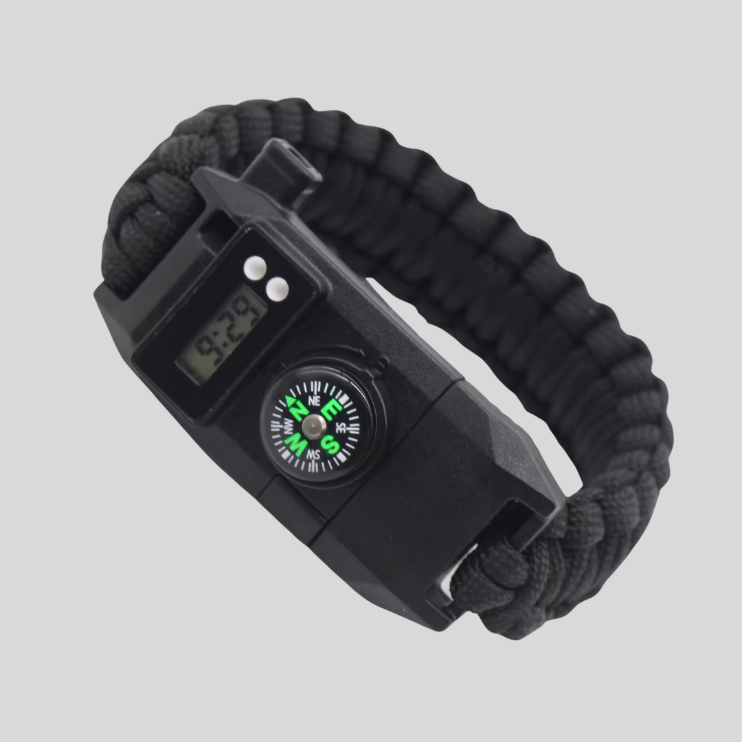 Watch Multitool with Knife, Compass, and Fire Starter image 0