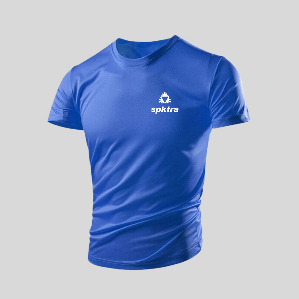 Sports T-shirt - Blue, L Fit image
