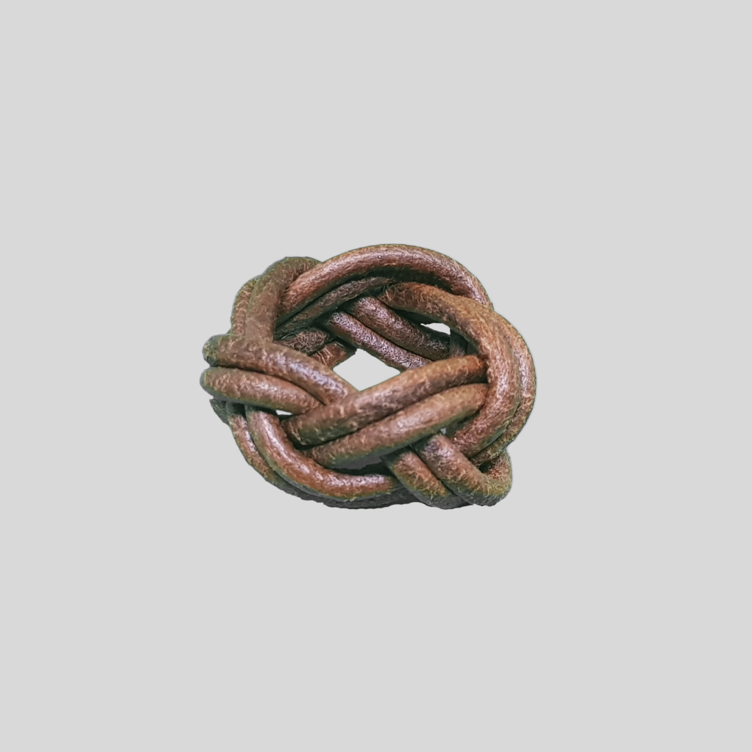 Leather Wood Badge Woggle image 0