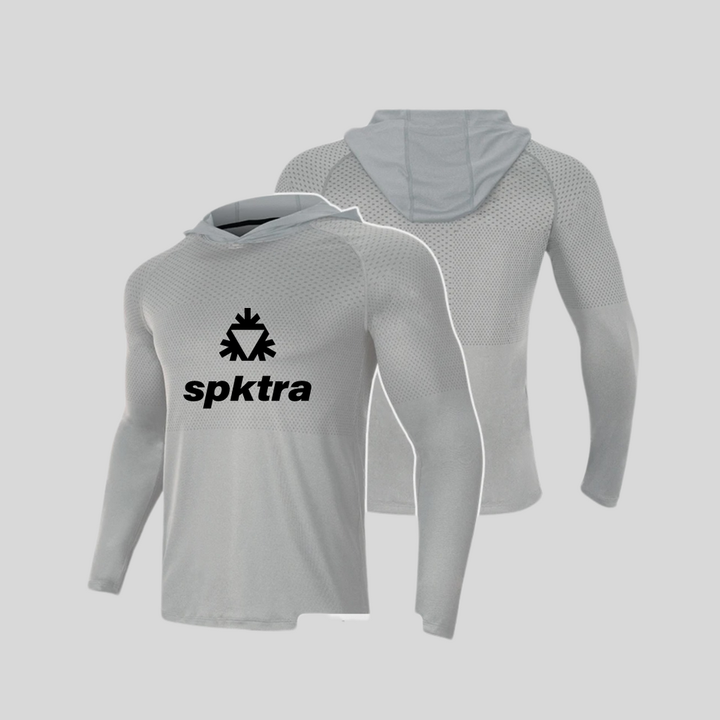 Sports Hoodie - Grey, M Fit image