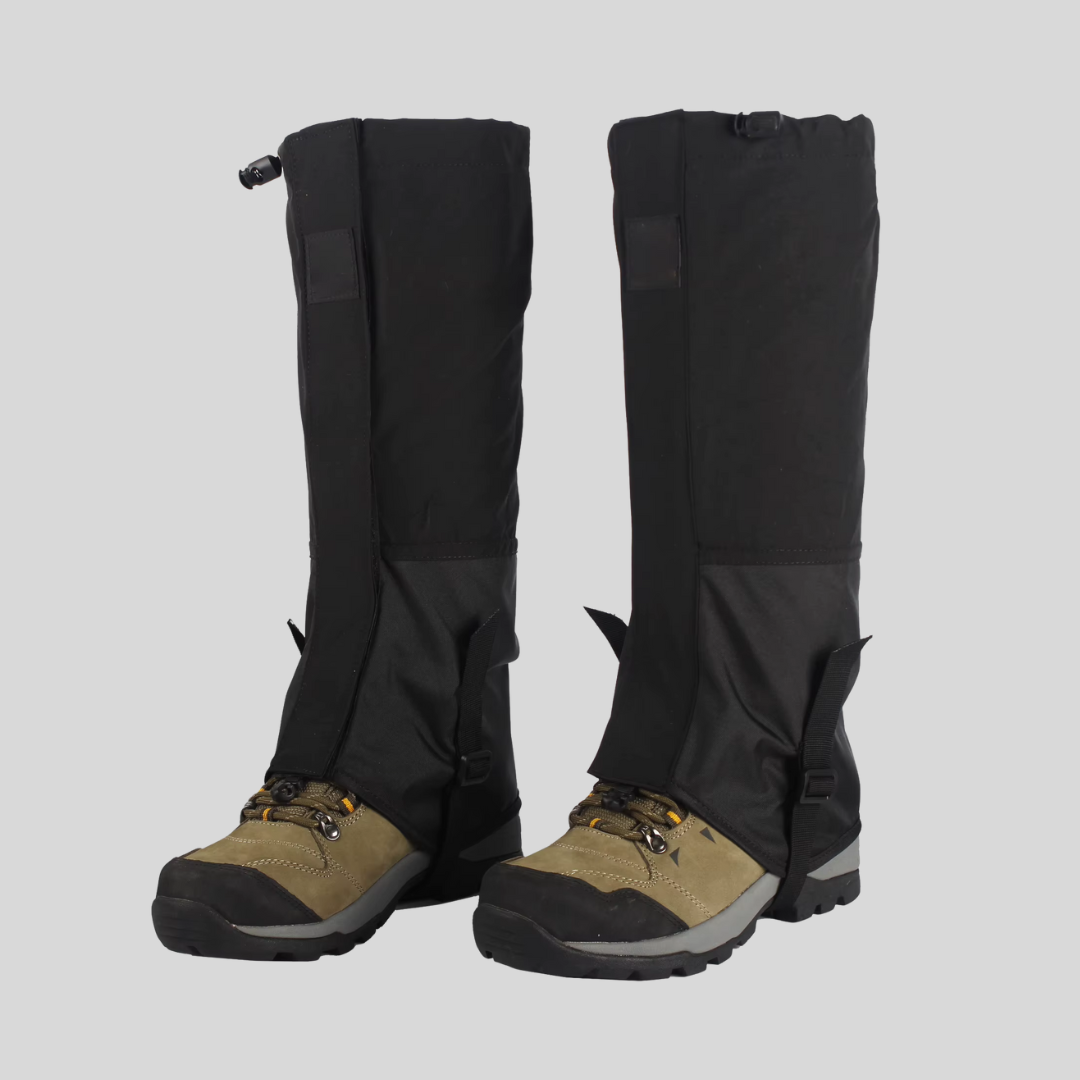 Unisex Waterproof Gaiters - Black image