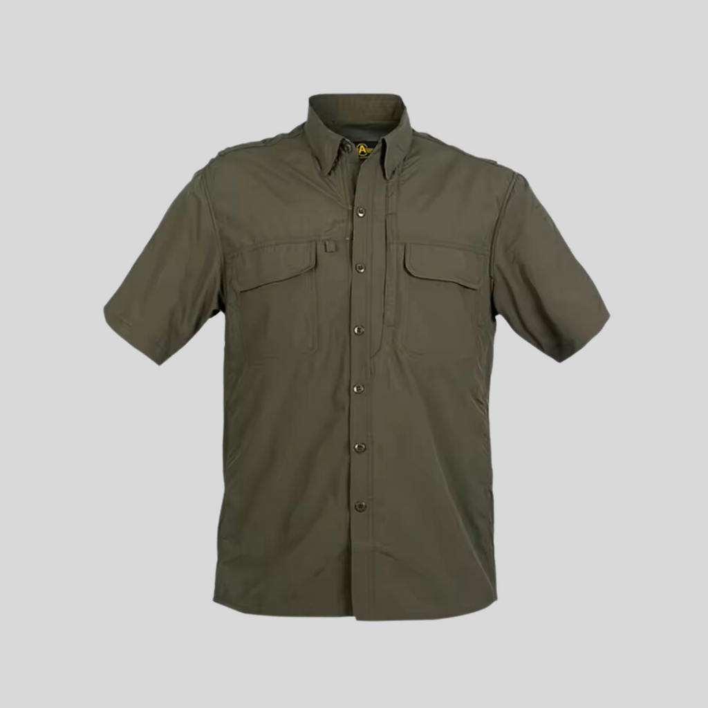 Tactical Shirt Short Sleeve - 3XL, Army Green image