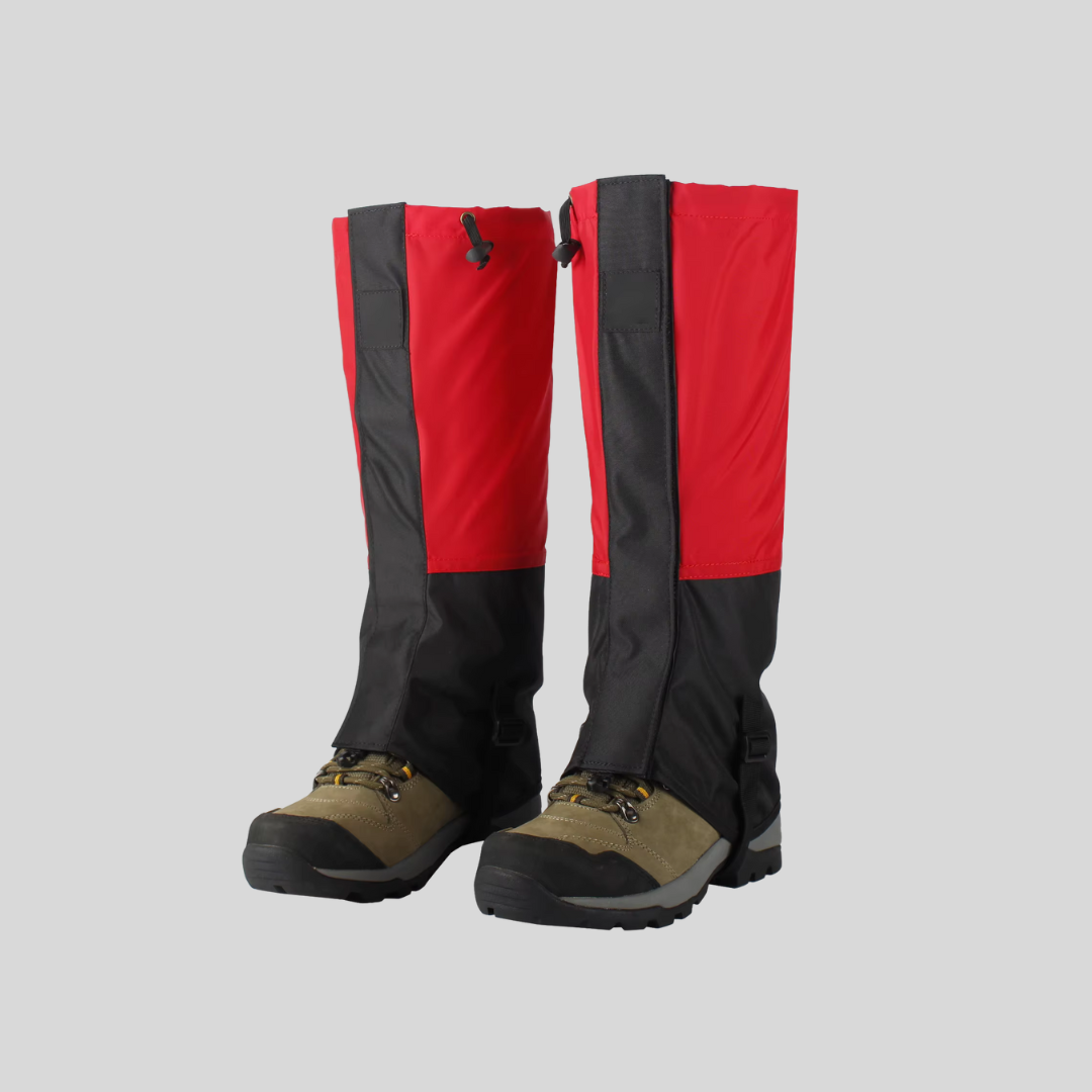 Unisex Waterproof Gaiters - Red image